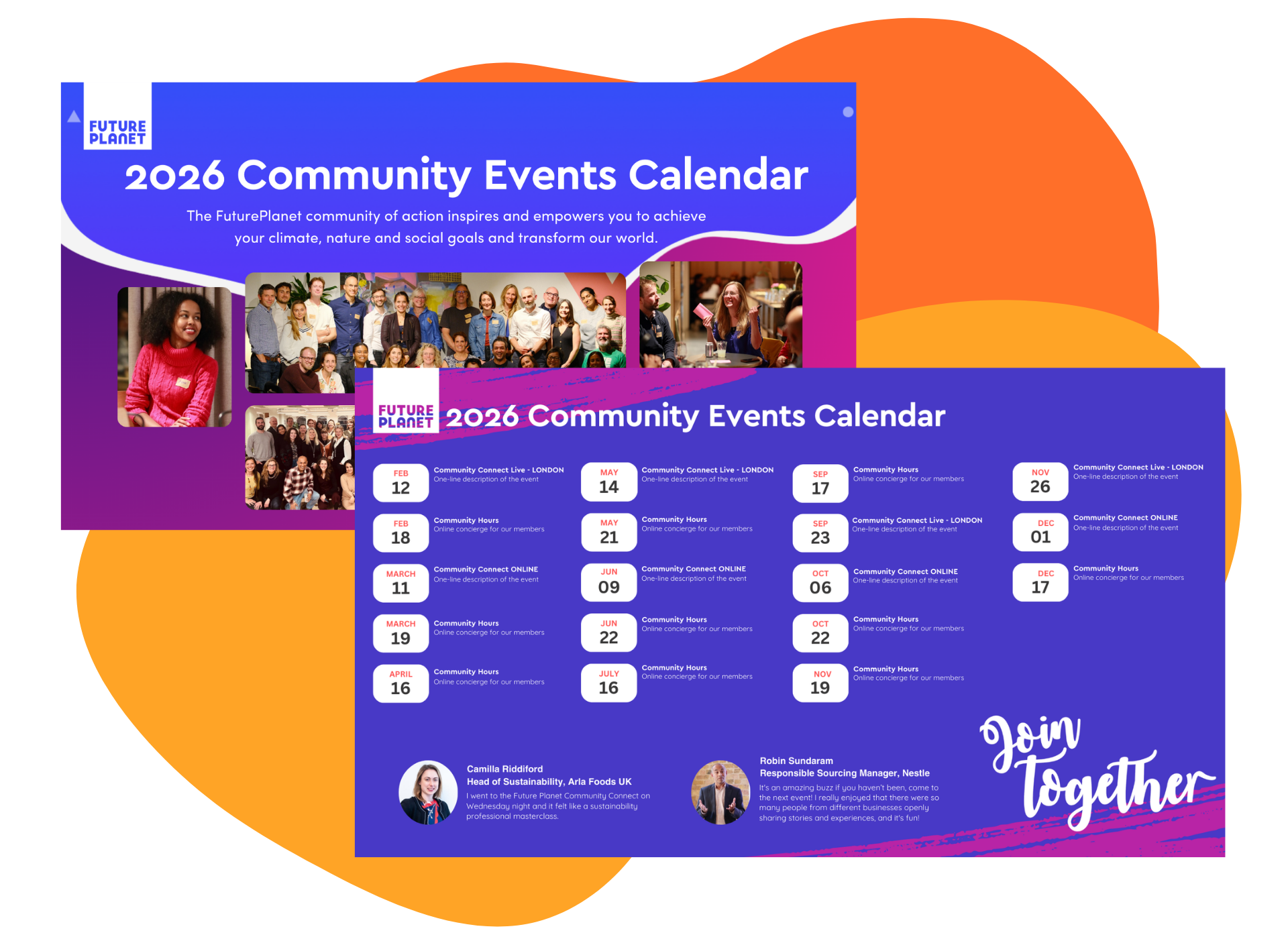Events calendar offer image